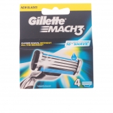 Gillette Mach3 Recharge 4 Unités 