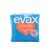 Evax Cottonlike Super Avec Ailettes Serviettes Hygiéniques 24 Unités